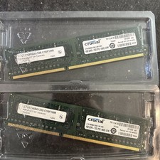 2pk CRUCIAL CT51264BA1339.C16F1MR, 4GB, DDR3 - 1333, PC3-10600 picture