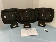 Maclocks 303B Universal Counter Stand Black Locking Tablet Holder picture