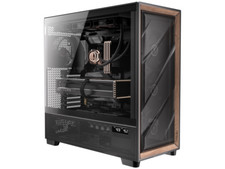 Antec Flux Pro, 6 x PWM Fans Included, High-Airflow Front Panel with Walnut Wood picture
