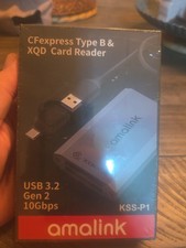 CFexpress Type B/XQD/SD Card Reader - Dual Slot USB 3.2 Gen 2, 10Gbps, USB-C Cab picture