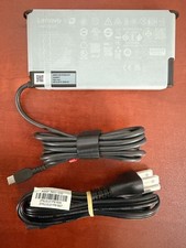 Lenovo ThinkPad T16g Gen 3 180W USB-C GaN Slim AC Adapter 5A11K67872 5A11K67873 picture