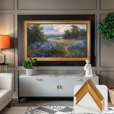 Antique Gold Leaf for Samsung The Frame TV 32, 43, 50, 55, 65, 75, 85 inch picture