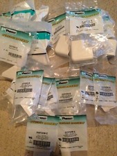  Panduit Lot White 21 pieces *FREE SHIPPING* picture
