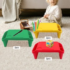 6 Pcs Kids Lap Desk Tray Lap Desks for Writing Eating Game Classroom 50*25*18cm picture