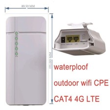 Outdoor CPE Wireless Router 4GLTE WiFi Modem With Sim Card Slot LAN Port Hotspot picture
