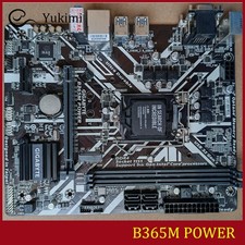 FOR GIGABYTE B365M POWER LGA1151 DDR4*2 32GB Micro ATX Ｍotherboard Test OK picture