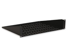2U 14inch Vented Component Rack Shelf 50lb Capacity Cantilever Server Cabinet picture