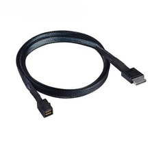 PCIe Oculink SFF-8611 4i to Mini SAS SFF-8643 Server Internal High Speed Cable picture