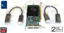 2GB ✔️DUAL HDMI Video Card BUNDLE✔️(2) DisplayPort to HDMI adapters✔️Dell HP SFF picture