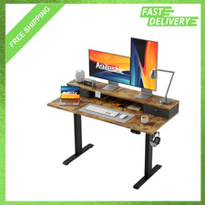 48 x 24 Inches Electric Standing Desk with Adjustable Height Sit and Stand picture