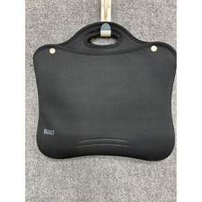 BUILT NY Black Neoprene Laptop Sleeve Case with Handle Water Resistant Zipper picture