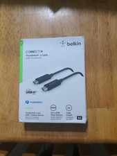 Belkin - 2.6' Thunderbolt Cable UBS C - Black   (4GB speed  2.6ft) picture