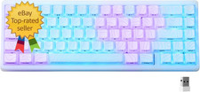 60% Wireless Mechanical Keyboard QMK VIA Hot Swap Tri-Mode RGB Gasket Mount picture