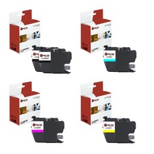 5Pk LTS LC-20E BCMY HY Compatible for Brother MFCJ5920DW J985DW Ink Cartridge picture