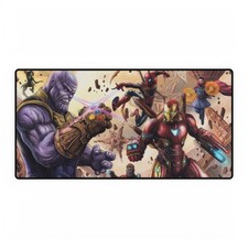 Thanos And Avengers Infinity War Epic Battle Scene Mouse Pad Desk Mats Marvel picture
