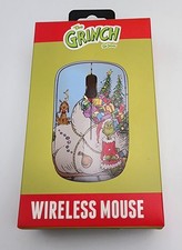 The Grinch Wireless Mouse USB Receiver Christmas Desk Accessory NEW picture