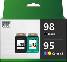2PK Compatible for HP 98 95 Ink Cartridge For Officejet 6305 6310 6310xi 6315 picture