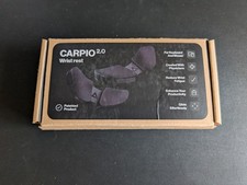 DELTAHUB Carpio 2.0 Ergonomic Wrist Rest Pair L/R Small Black Brand New picture