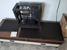 Antec FLUX SE, Sound-Dampening Side Panels, 5 x PWM Fans Included, Front Panel w picture