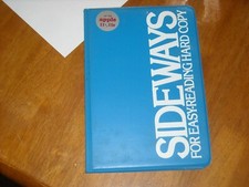 Vintage Apple II IIe II+ Sideways for Easy-reading Hard Copy Manual No Software picture