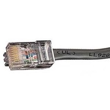 Black Box EVNSL6470010 10ft Cat6 UTP Patch Cable RJ-45 M-M Black picture