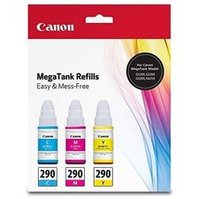Canon 1596C005 GI-290 CMY INK BOTTLE VALUE PACK picture