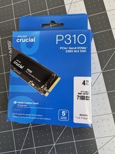 New Sealed Crucial P310 4TB PCIe Gen4 x4 NVMe M.2 2280 Internal SSD 7100MB/s picture