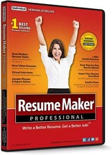 Resume Maker Professional Deluxe 20 PC NEW picture