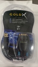 6FT USB to DB9 Male Serial Port Converter Goldx GXMU-1200 picture