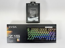 *New* EVGA Z15 RGB Mechanical Gaming Keyboard + X17 FPS Gaming Mouse (BRAND NEW) picture