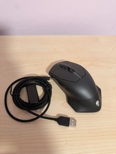 Alienware Wireless Gaming Mouse AW610M, 16000 DPI, 400 IPS, 7 Buttons Dark Side picture