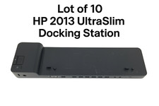 Lot of 10 - HP 2013 Ultra Slim Docking Station Multi Display Port USB Dock picture