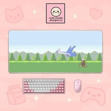 Latios Pixel Art Mousepad | Retro Pokémon Desk Mat | Hoenn Bike picture