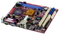 Pc Chips M810d V7.5 Amd 2000+ 2x Ddr 2x Pci Matx Mainboard picture