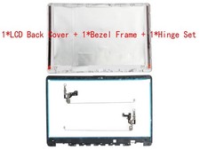 HP 15-dy0xxxx 15-DY1020NR 15-DY1025NR 15-dy1122nr Bezel + Hinges+LCD Back Cover picture