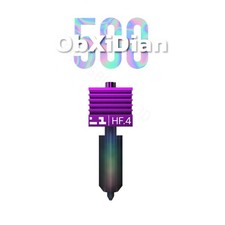 E3D High Flow ObXiDian® 500 Hotend for Bambu Lab P2S, H2D, H2C & H2S picture