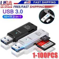 USB3.0 SD Card Reader for PC Micro SD Card to USB Adapter for Camera MemoryC lot picture