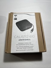 Plantronics Calisto P610 USB Portable Speakerphone - Black picture