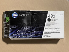HP 49X (Q5949X) Black High Yield Original LaserJet Toner Cartridge-Worn/Open Box picture