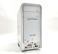 SONY VAIO PCV-C12L Pentium 4 3GHz 3GB 120GB SSD NO/OS Retro Desktop Vintage PC picture