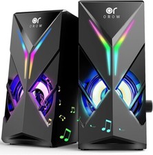 Bocinas Grandes Amplificadas Para,Sala Computadora TV Laptop Gamer Potentes PC picture