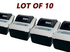 LOT OF 10 SATO CG412DT Direct Thermal Barcode Label Printer USB LAN No Adapter picture