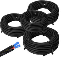 Tubo protector de cable flexible de 1/4, 3/8, 1/2, 3/4'' x 10 pies, tubo corruga picture