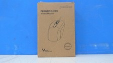 Perixx 10442 PERIMICE-209P Black Optical Wired Mouse Black 3 Keys (W1-B2-22) picture