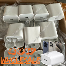 1-1000 Lot 20W Super Fast Charger USB C TypeC Adapter For iPhone Samsung Android picture