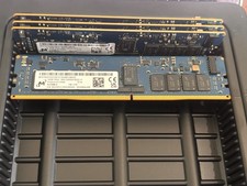 LOT OF 8 Micron 16gb 1RX4 PC4 3200AA RAM (128GB) (MTA18ASF2G72XF1Z-3G2WP1ABVID) picture