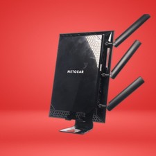 NETGEAR WiFi Mesh Range Extender EX7000 AC1900 Dual Band Bundle W/ AC Adapter- picture