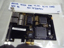 AU SELLER DIGIUM TE220 DUAL T1/E1 REV: A1 - CARD IS AS PICTURED - TESTED picture