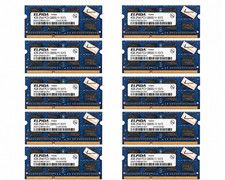 Lot of 10 Elpida 4GB DDR3 1600MHz PC3-12800S 2Rx8 204-Pin SODIMM Laptop RAM picture