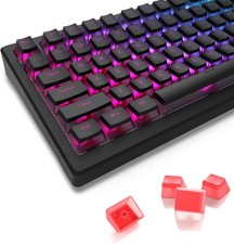 Womier Pudding Keycaps for Mechanical Keyboard 60 65 75 100 Percent - PBT Shine picture